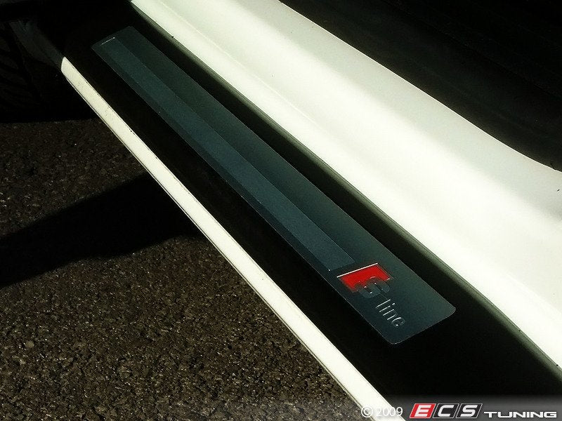 A3 S-Line Door Sill Kit - Black