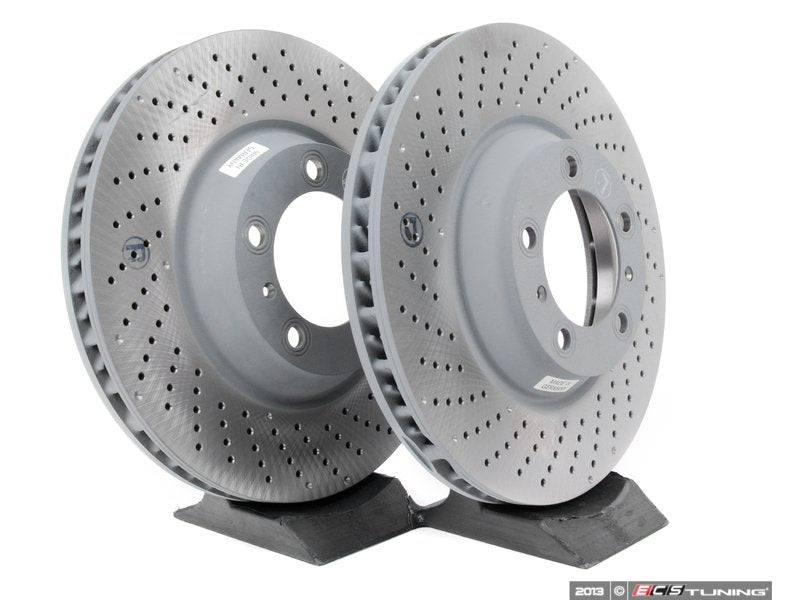 Front Brake Rotors - Pair 13.77" (350mm)