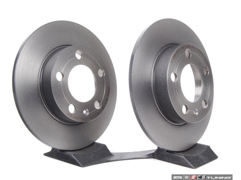 Rear UV Coated Brake Rotors - Pair (232x9)