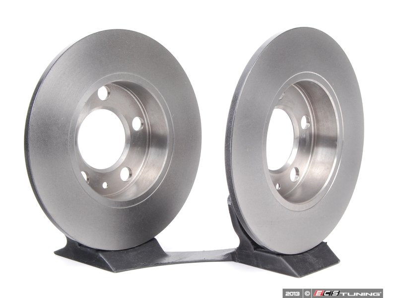 Rear UV Coated Brake Rotors - Pair (232x9)