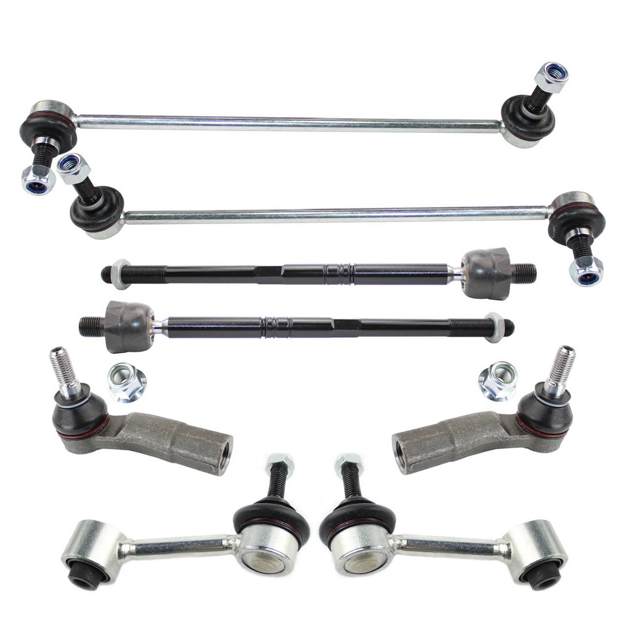 Volkswagen Steering Tie Rod End Kit (Front and Rear Sway Bar Links) (Inner and Outer Tie Rod Ends)