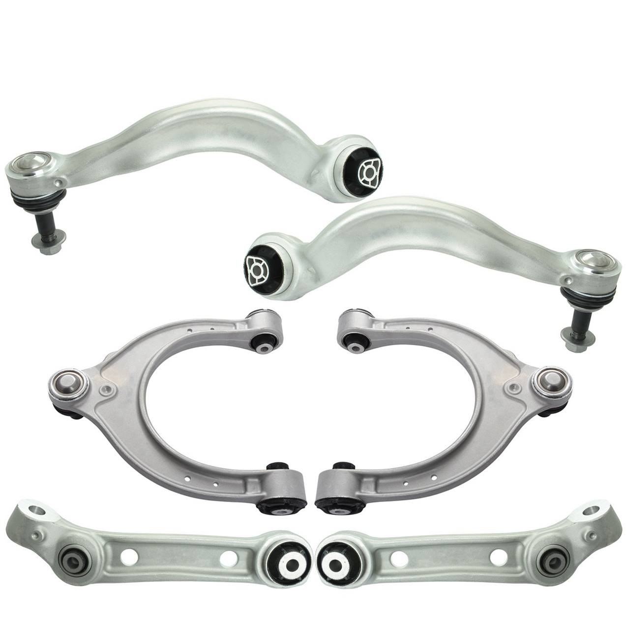 BMW Suspension Control Arm Kit – Front (Upper and Lower) (Forward and Rearward) (Forged Aluminium)