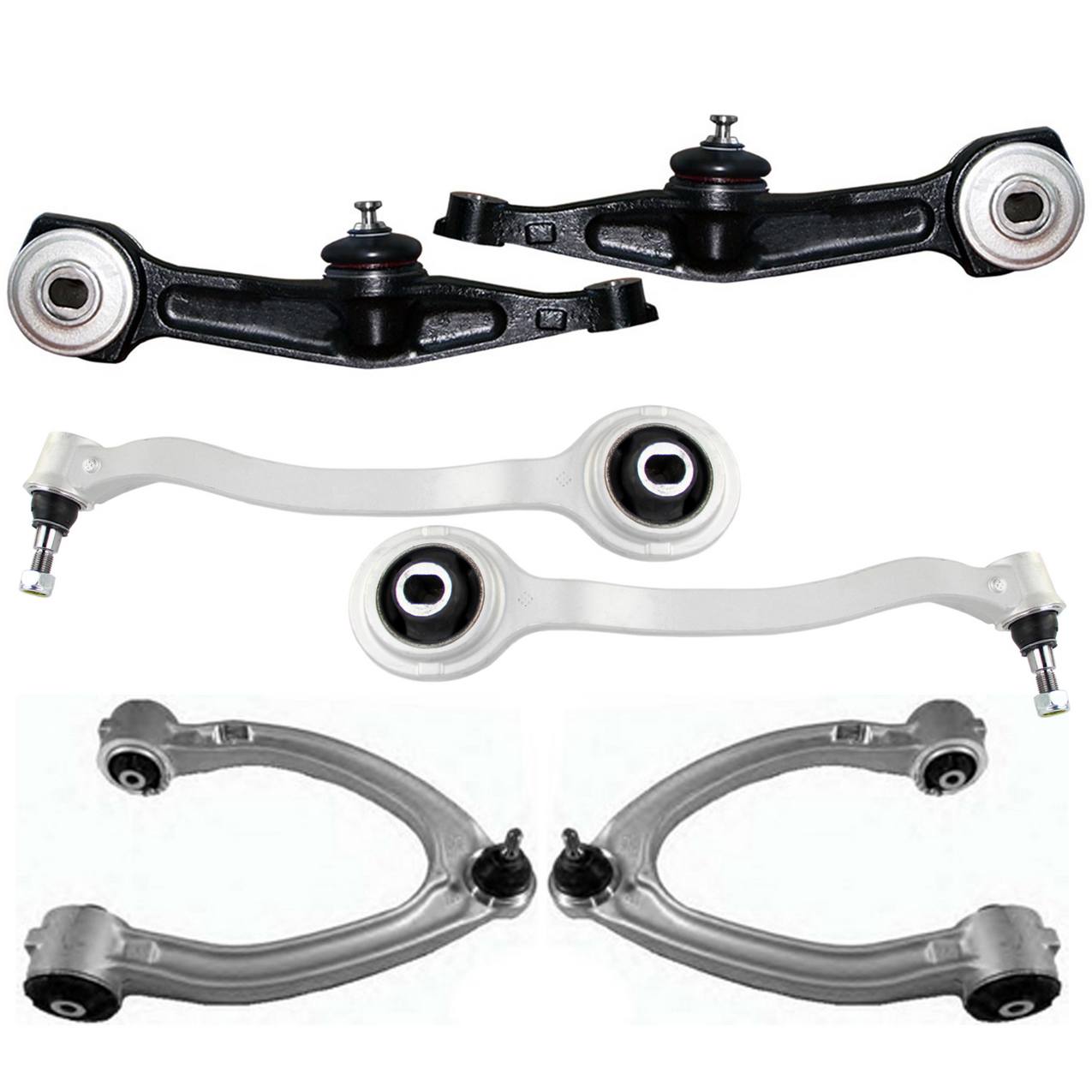 Mercedes-Benz Suspension Control Arm Kit – Front (Upper and Lower) (Forward and Rearward)