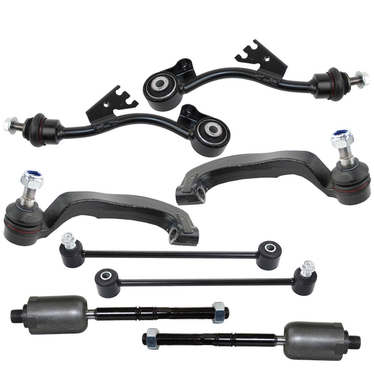 Mercedes-Benz Steering Tie Rod End Kit (Front and Rear Sway Bar Links) (Inner and Outer Tie Rod Ends)