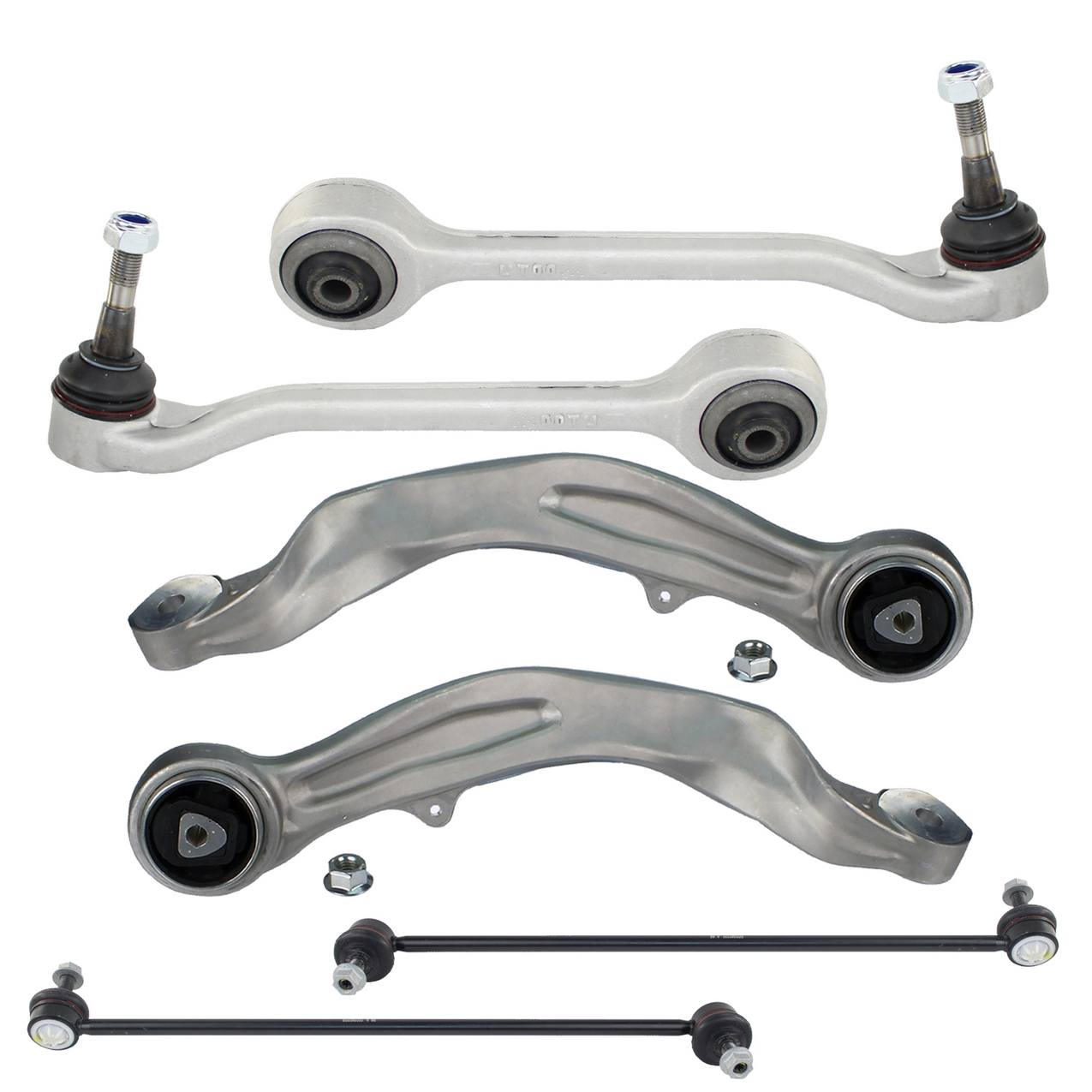 BMW Suspension Control Arm Kit – Front (Lower Forward and Rearward Control Arms) (Stabilizer Sway Bar Links)