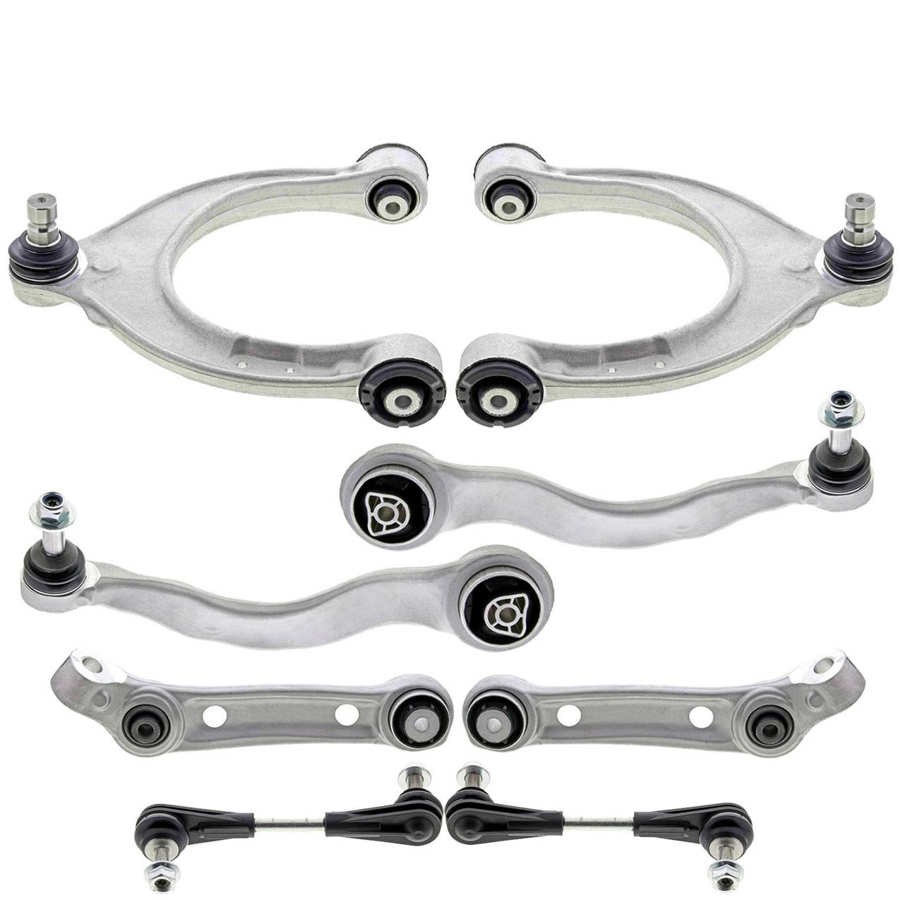 BMW Suspension Control Arm Kit – Front (Upper and Lower Control Arms) (Stabilizer Bar Links)