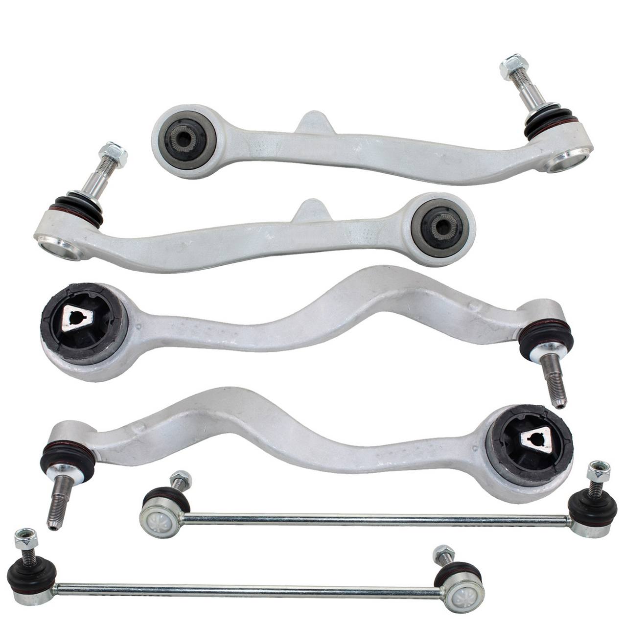 BMW Suspension Control Arm Kit – Front (Forward and Rearward Control Arms) (Stabilizer Sway Bar Links)