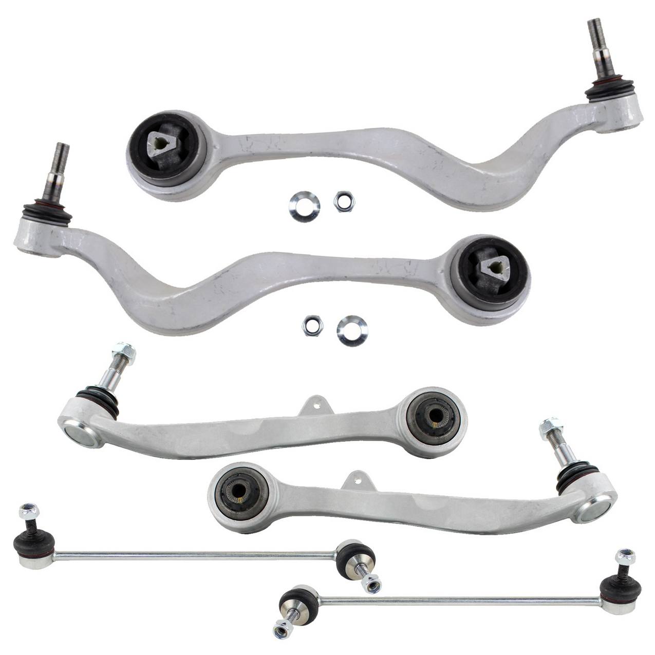 BMW Suspension Control Arm Kit – Front (Forward and Rearward Control Arms) (Sway Bar Links)