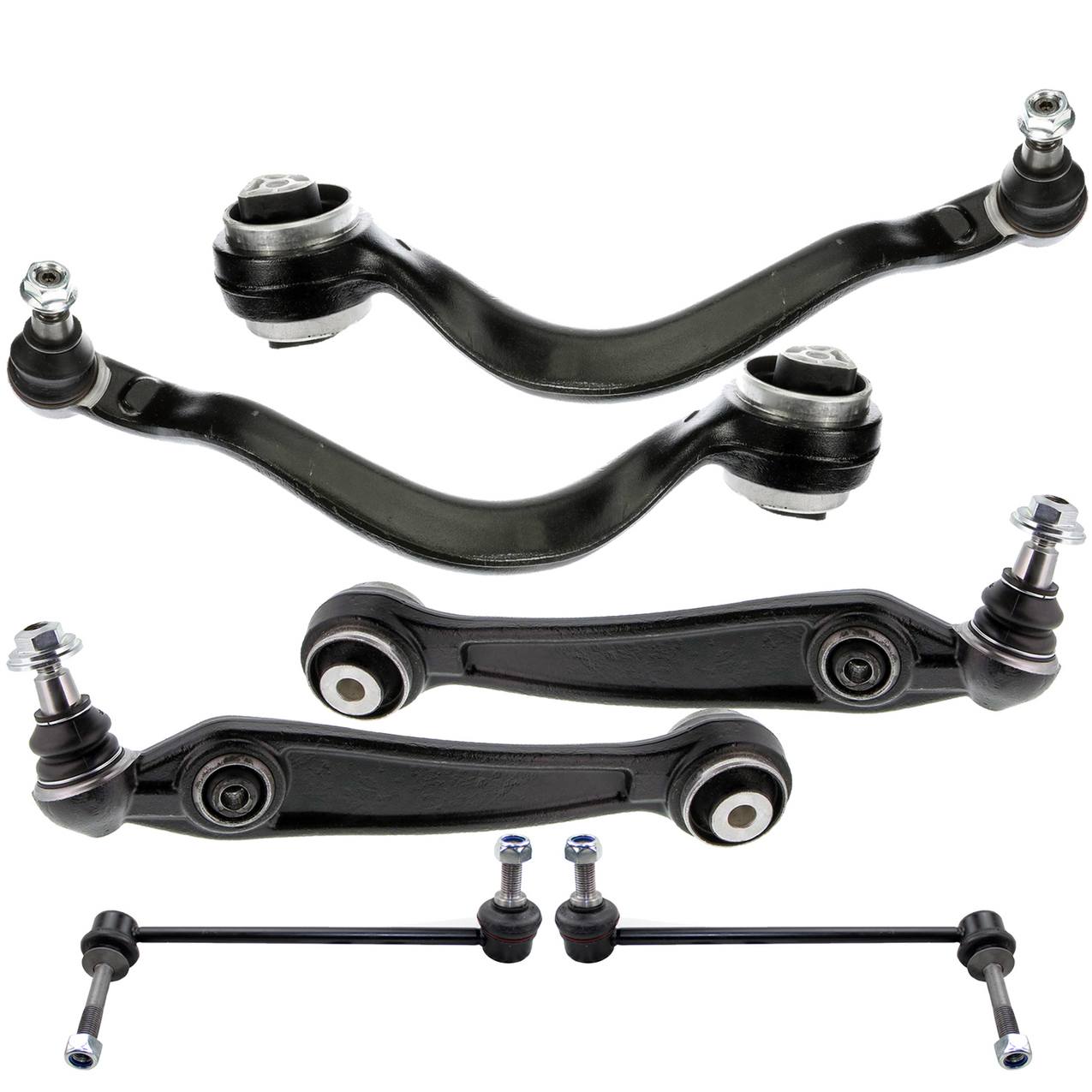 BMW Suspension Control Arm Kit – Front (Lower Forward and Rearward Control Arms) (Sway Bar Links) (without Active Steering S217A)