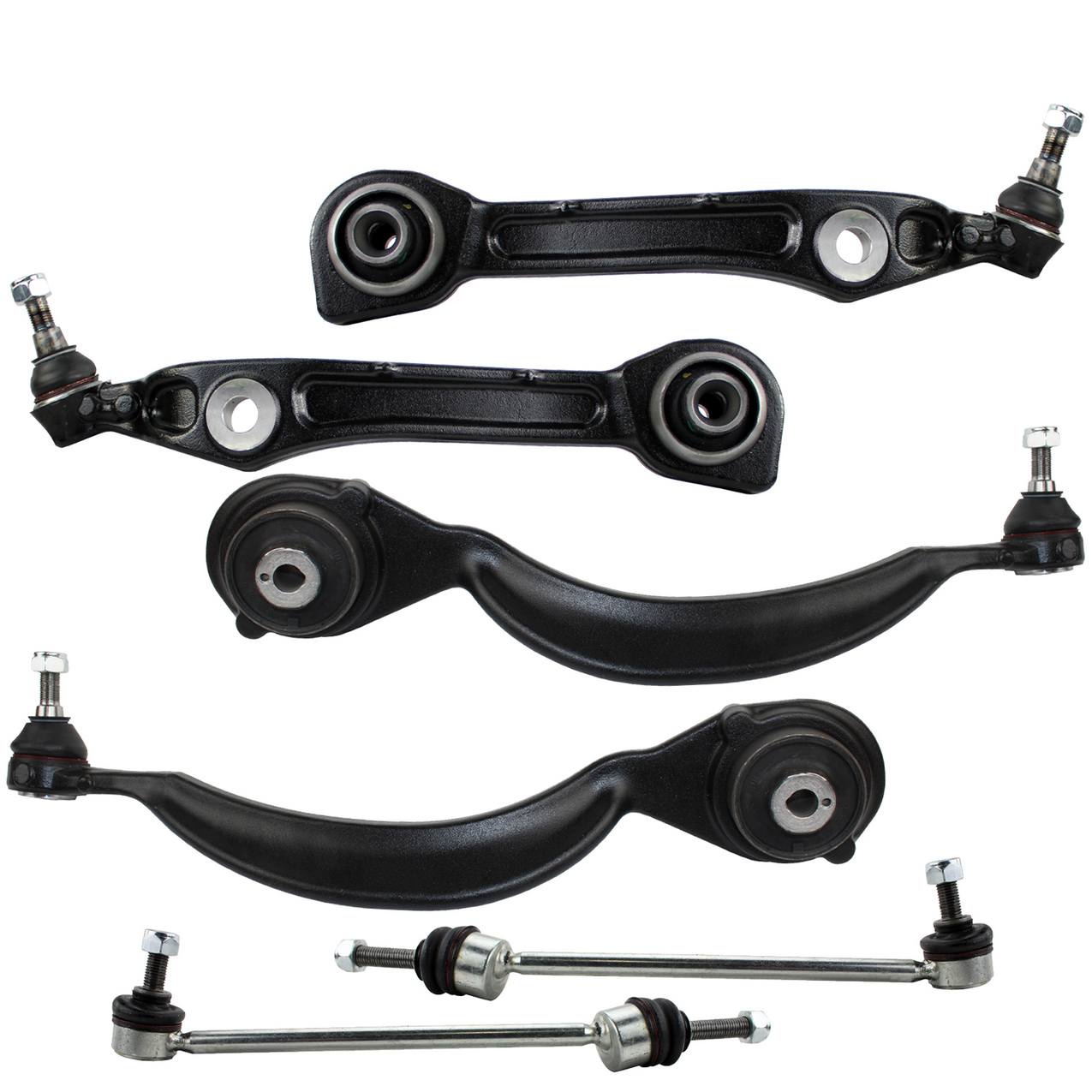 Mercedes-Benz Suspension Control Arm Kit – Front (Lower Forward and Rearward Control Arms) (Sway Bar Links)