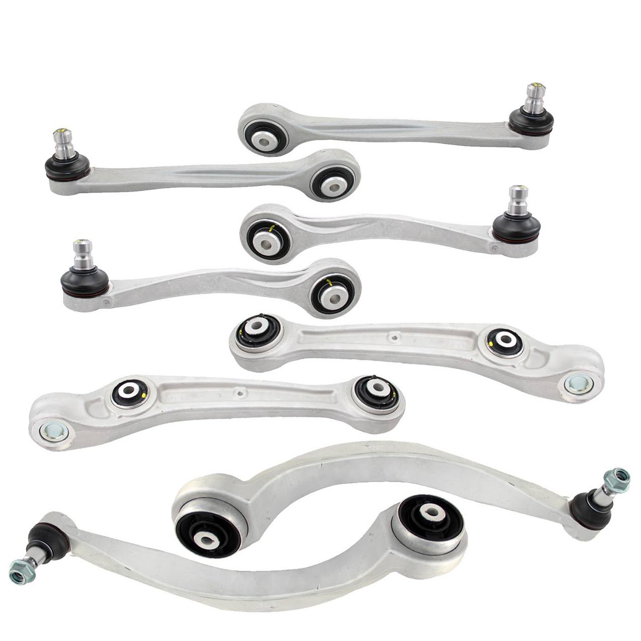 Audi Suspension Control Arm Kit – Front (Upper and Lower) (Forward and Rearward) (Forged Aluminium)