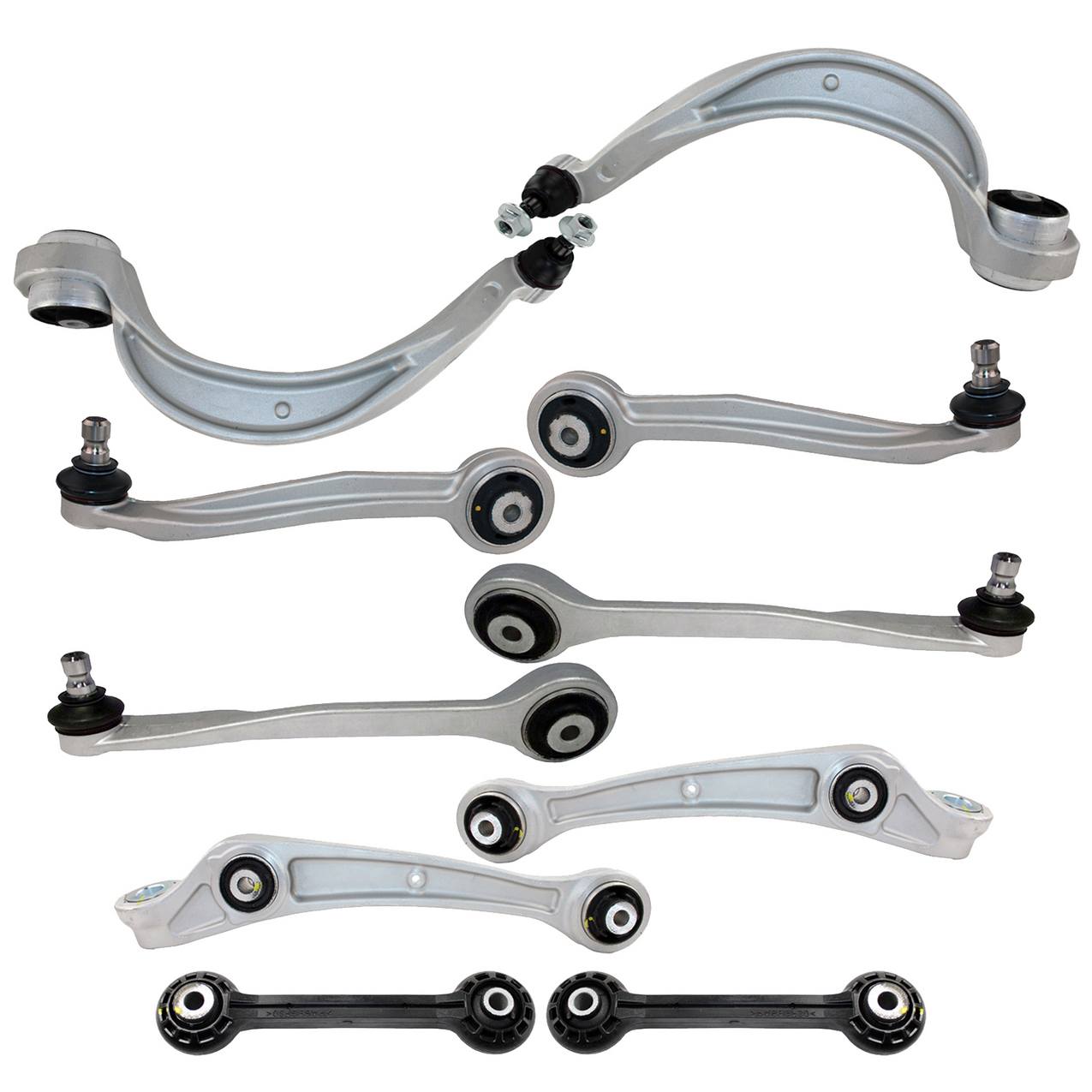 Audi Suspension Control Arm Kit – Front (Upper and Lower) (Forward and Rearward)