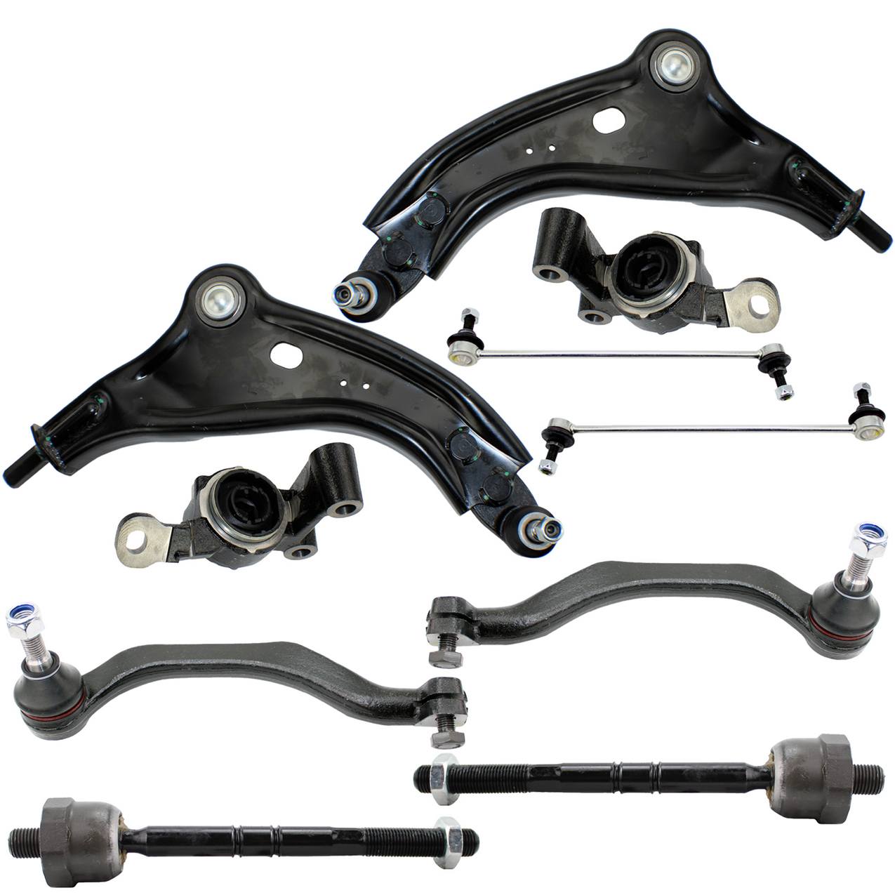 Mini Suspension Control Arm Kit – Front (Lower Control Arms) (Inner and Outer Tie Rod Ends) (R55 R56 R57)