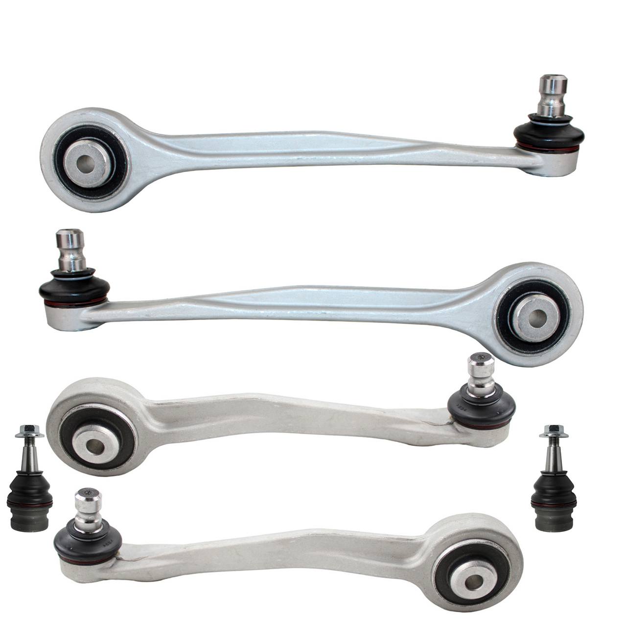 Audi Suspension Control Arm Kit – Front (Upper Forward and Rearward Control Arm) (Front Lower Ball Joint)