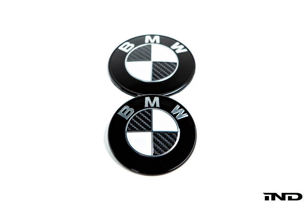 IND Carbon BMW Roundel Set