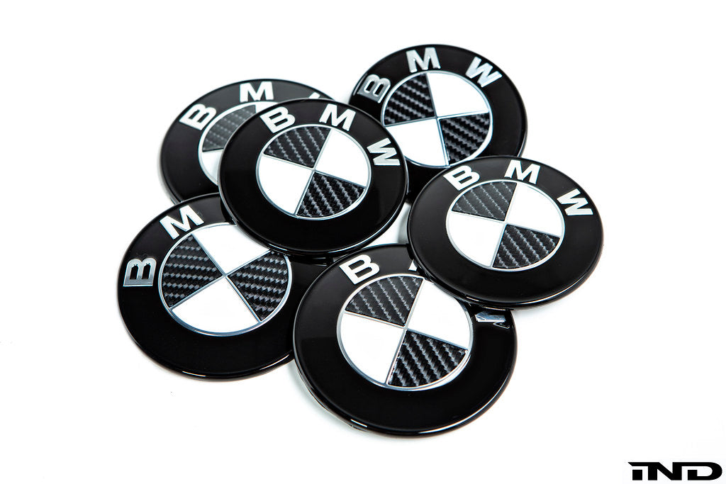 IND Carbon BMW Roundel Set