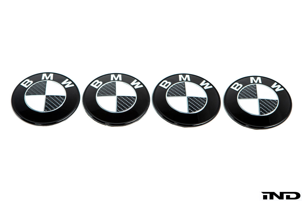 IND Carbon BMW Roundel Set