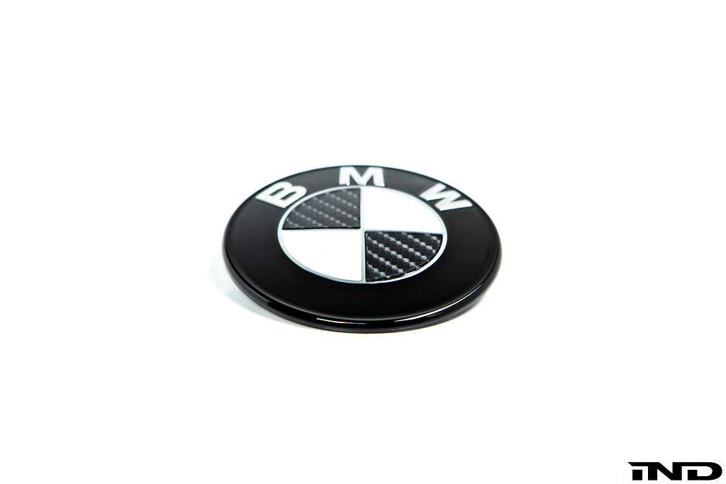 IND Carbon BMW Roundel Set