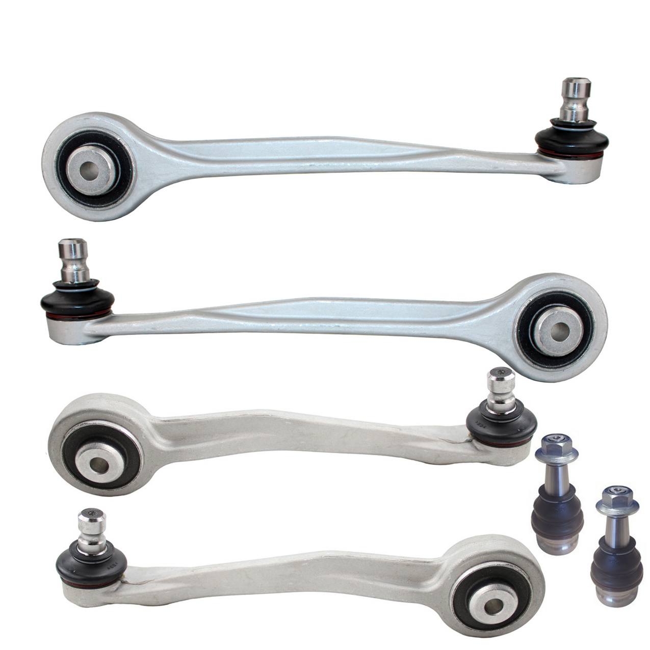 Audi Suspension Control Arm Kit – Front (Upper Forward and Rearward Control Arm) (Front Lower Ball Joint)