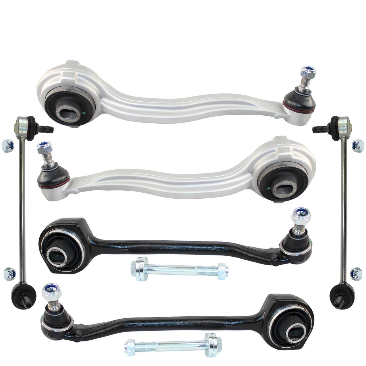 Mercedes-Benz Suspension Control Arm Kit – Front (Lower Forward and Rearward Control Arm) (Front Stabilizer Bar Link)