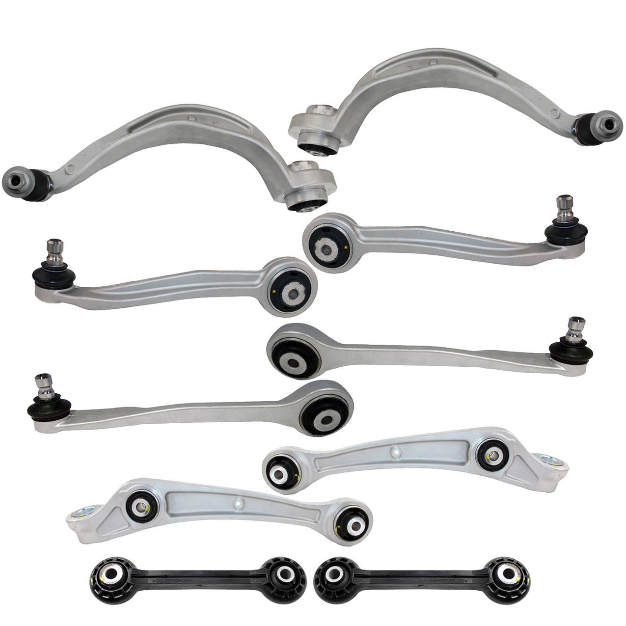 Audi Suspension Control Arm Kit – Front (Upper and Lower) (Forward and Rearward)