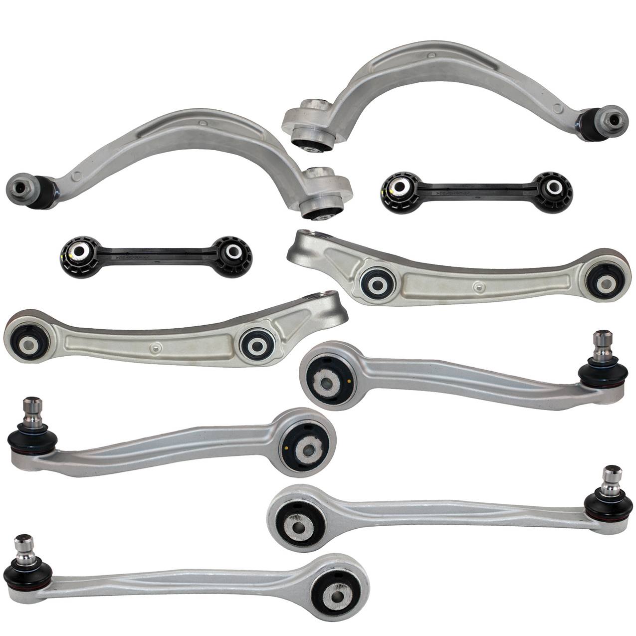 Audi Suspension Control Arm Kit – Front (Upper and Lower) (Forward and Rearward)