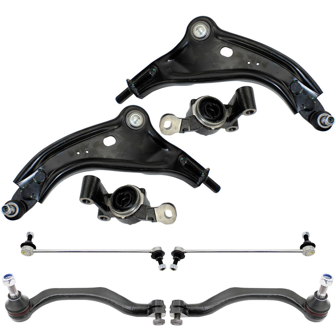 Mini Suspension Control Arm Kit – Front (Lower Control Arm) (Outer Tie Rod End) (Front Stabilizer Bar Link)