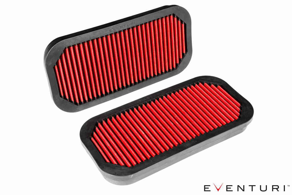 Eventuri Carbon Intake System Replacement Filter Set Mercedes C63 C63S / GLC63 GLC63S AMG - Type C