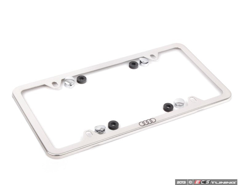 Slim Line License Plate Frame - Polished