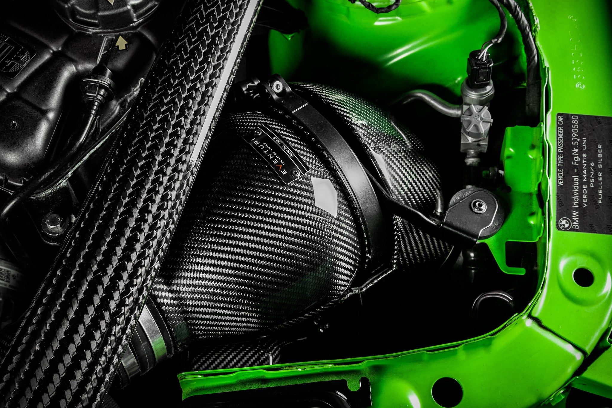 Eventuri BMW F8X M3 / M4 Black Carbon Intake System - V2