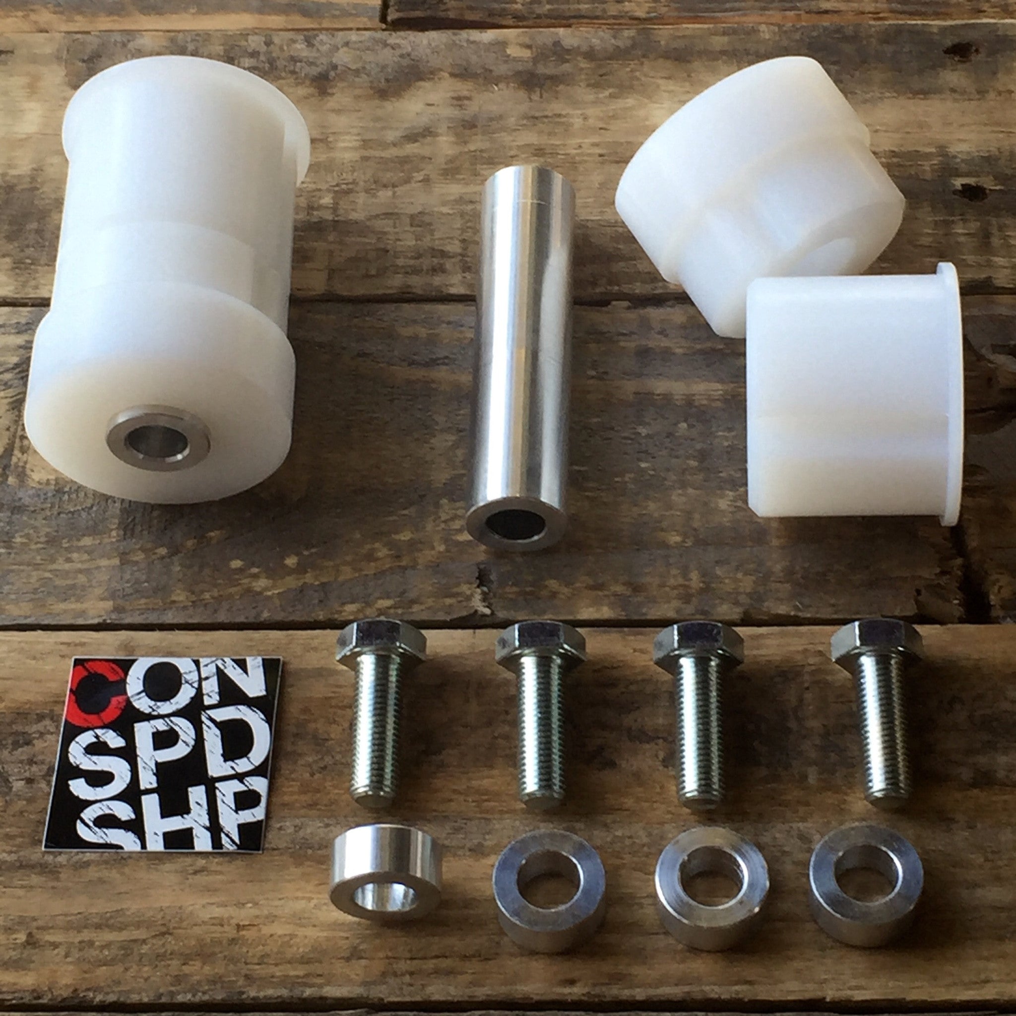 Rear 12mm Subframe Riser Bushings - E30