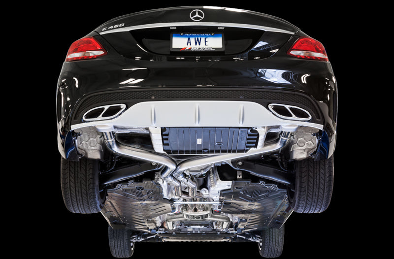 AWE Tuning Mercedes-Benz W205 C450 AMG / C400 Track Edition Exhaust