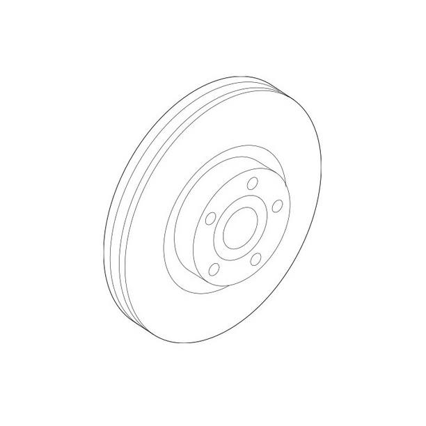 Audi Disc Brake Rotor – Front (347mm)