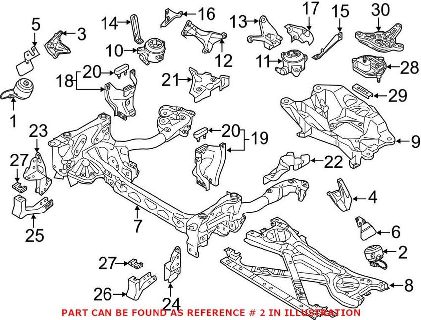 Engine Mount – Driver Side