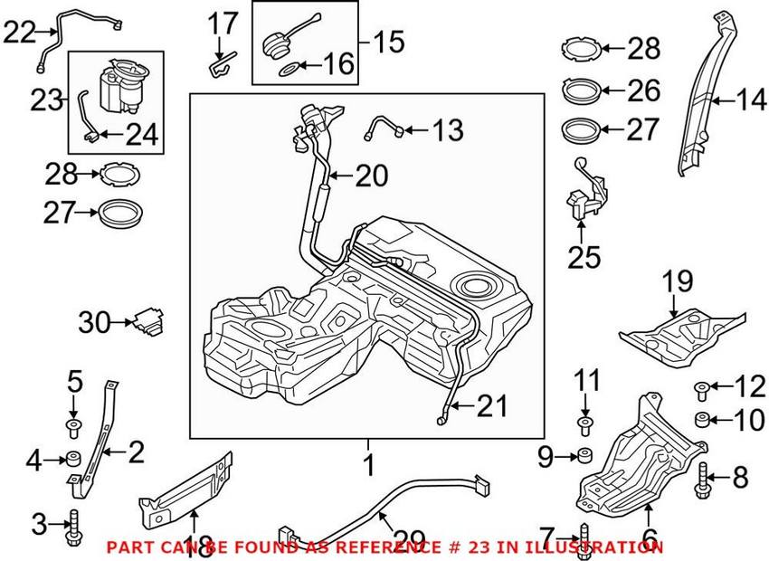 Audi Electric Fuel Pump 4G0919050A