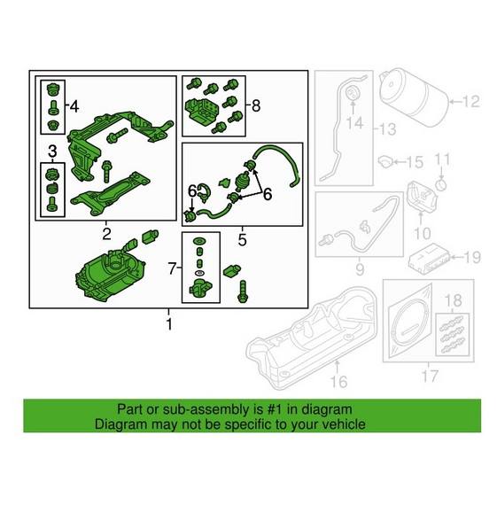 Audi Air Suspension Compressor 4H0616005D – Genuine VW/Audi