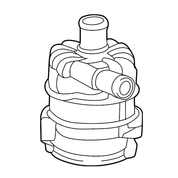 Audi Engine Auxiliary Water Pump 4H0965569A