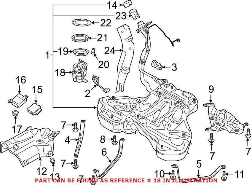 Audi Fuel Pump and Sender Assembly