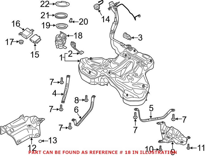 Audi Fuel Pump and Sender Assembly