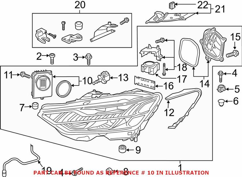 Audi High Intensity Discharge (HID) Lighting Ballast – Front