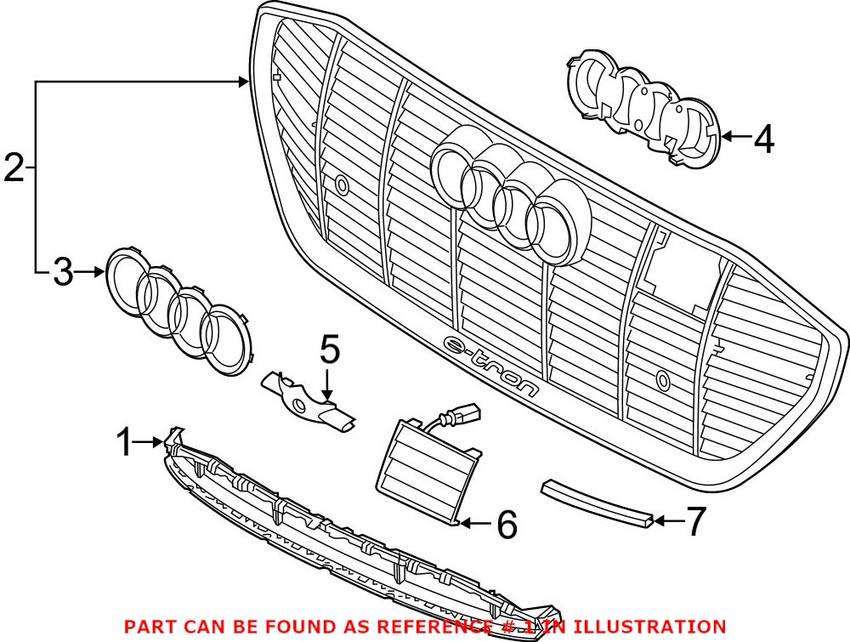 Grille – Front Lower