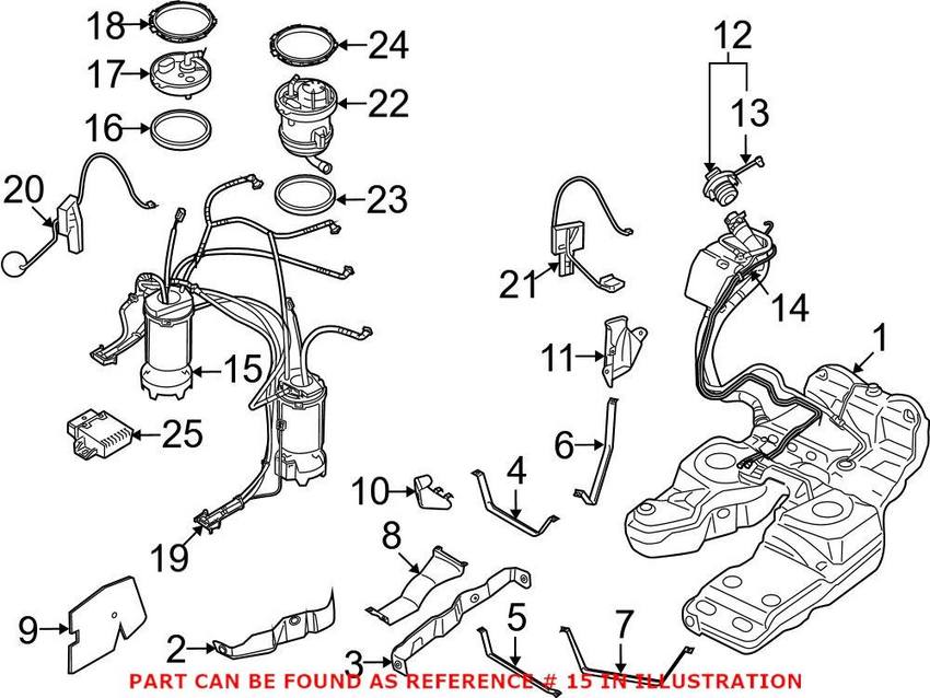 Audi Electric Fuel Pump 4L0919087A