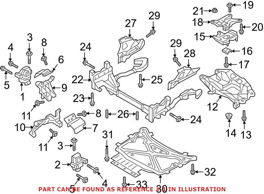 Engine Mount – Passenger Side