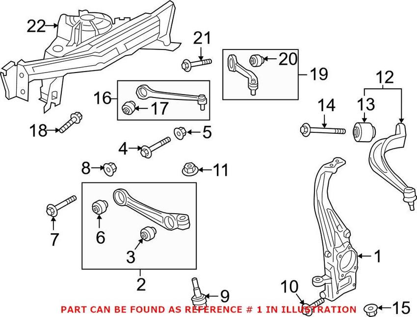 Steering Knuckle – Passenger Side