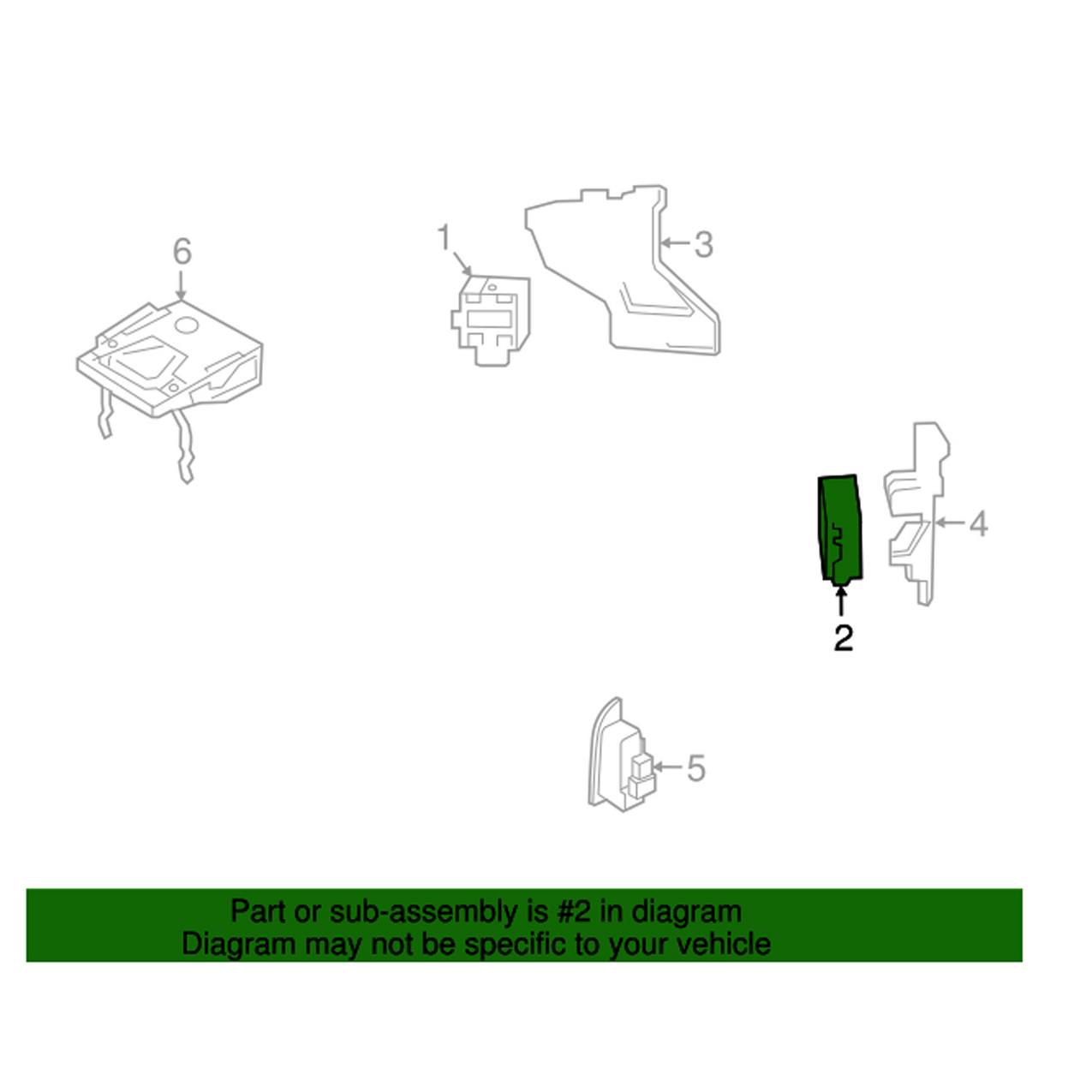 Audi Blind Spot Detection System Warning Sensor – Driver Side 4M0907590D