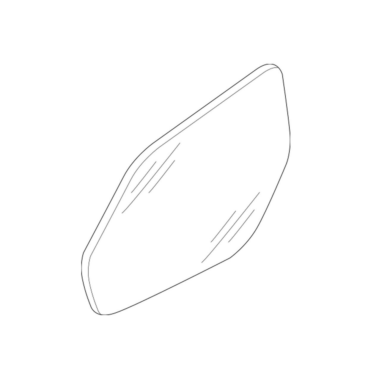 Door Mirror Glass – Driver Side