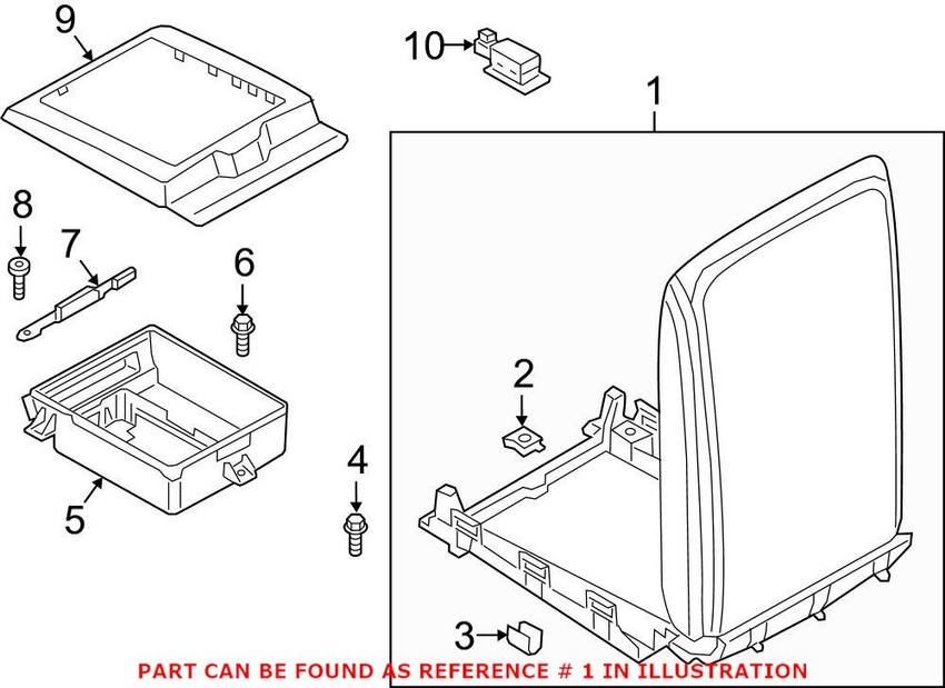 Audi Console Armrest – Front