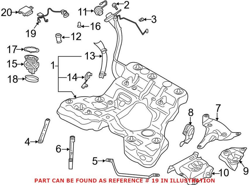 Audi Fuel Pump Wiring Harness