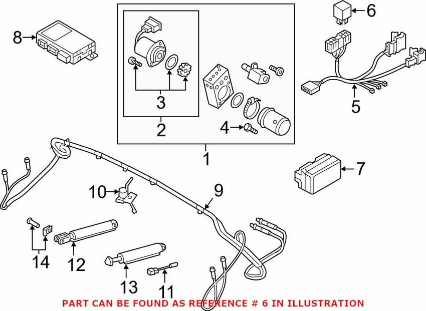 Audi Convertible Top Relay 4S7898671