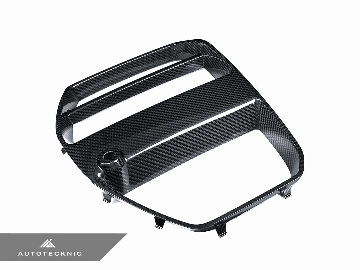 AutoTecknic G8X M3 / M4 Dry Carbon Motorsport V1 Front Grille